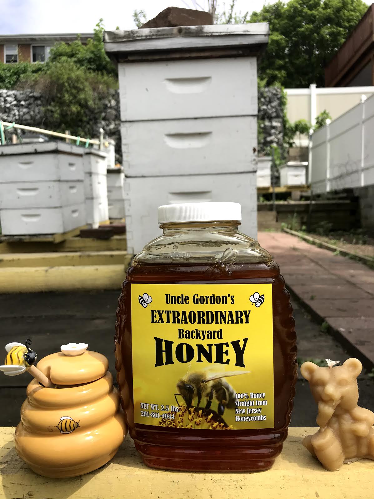 2.5 lb. Raw Wildflower Honey